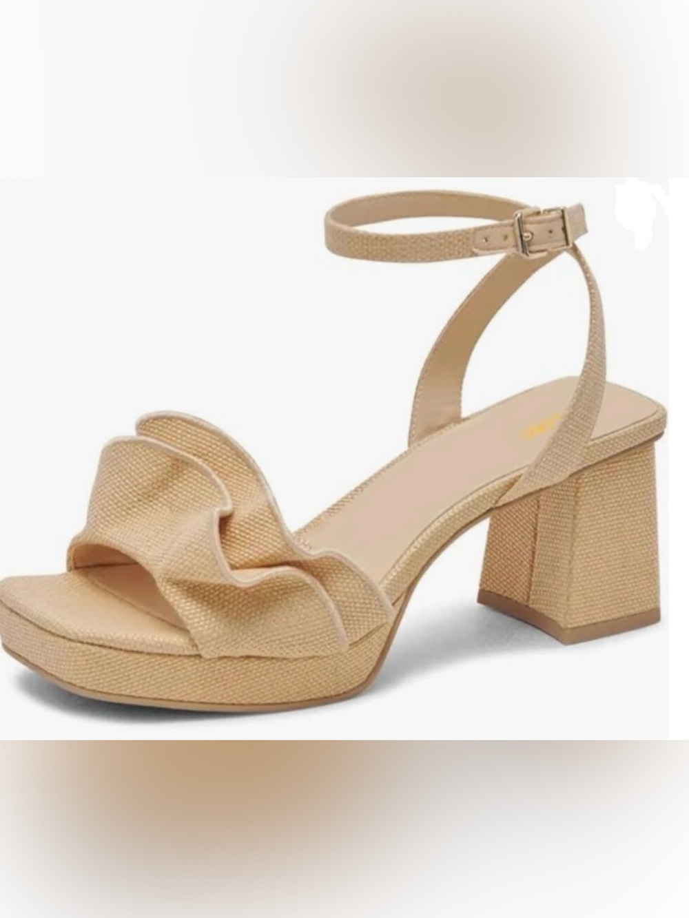 Pazzion Ruffle heels - Picture 2 of 3